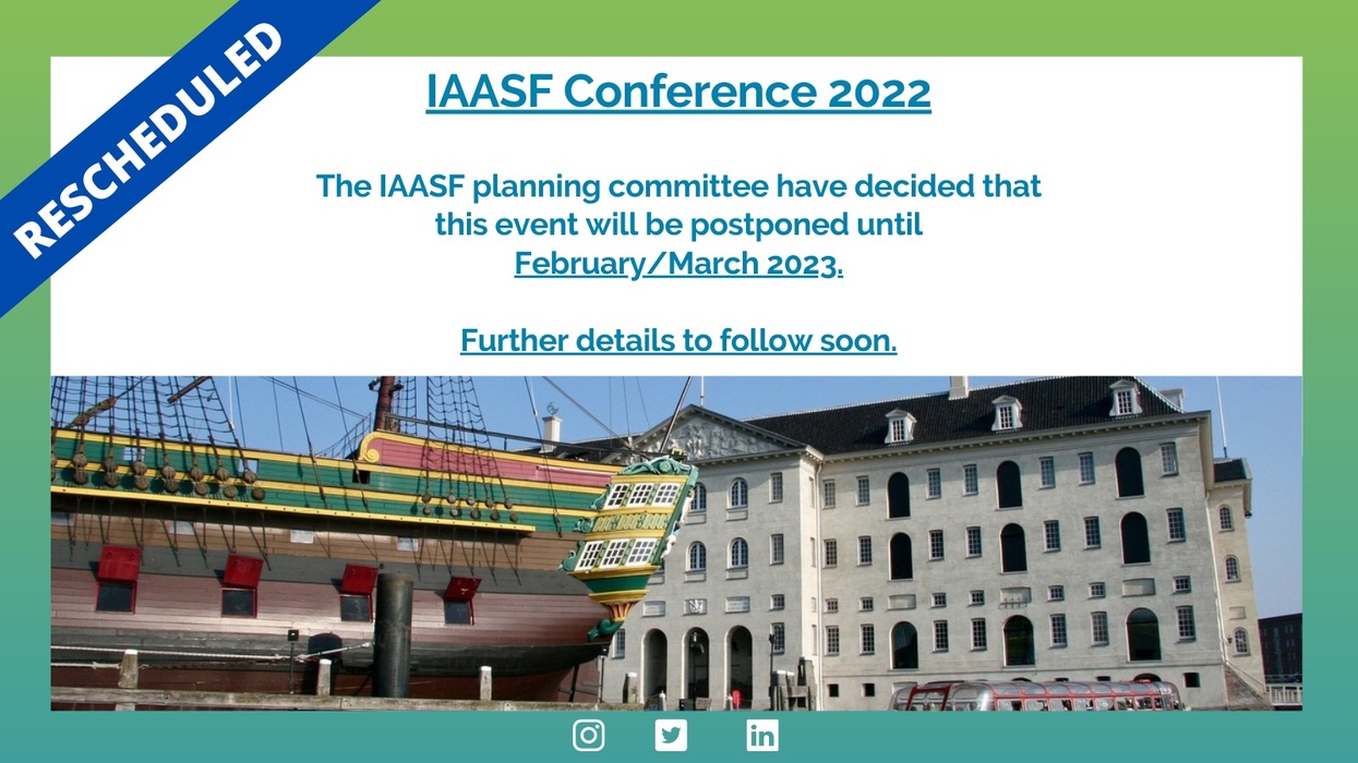 IAASF Conference 2022 - Postponed