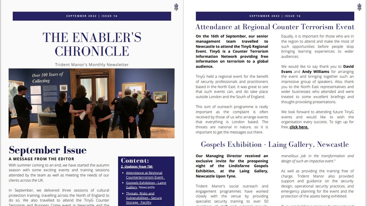 September Issue - The Enabler's Chronicle