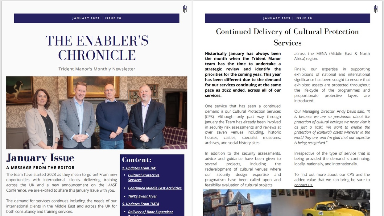 January Issue - The Enabler's Chronicle