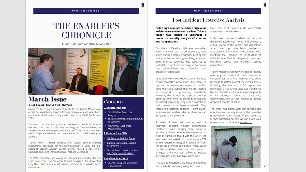 March Issue - The Enabler's Chronicle