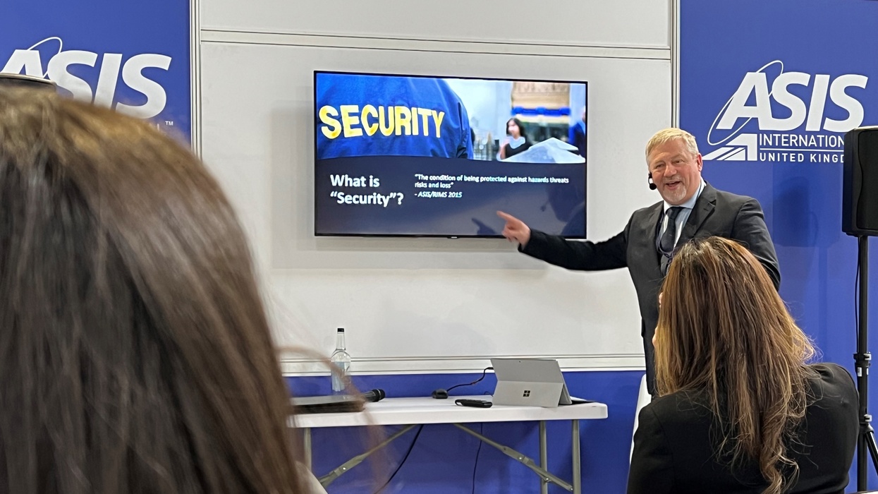 The Security Event - ASIS UK - Speaking Engagement