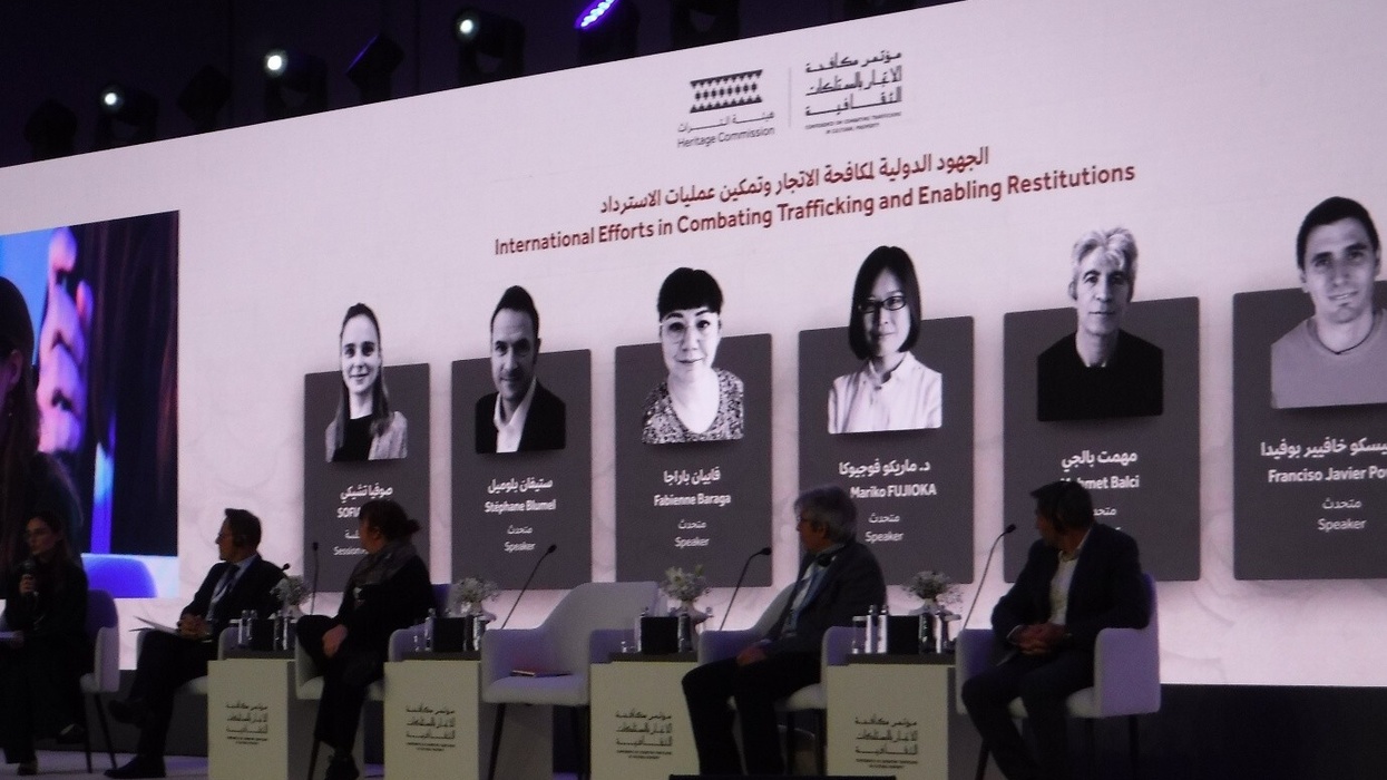 Attending the Saudi Arabian Conference on Combatting Cultural Property Trafficking